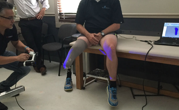 Our new state-of-the-art CAD/CAM scanner allows us to create custom orthotics and prosthetics for you.
