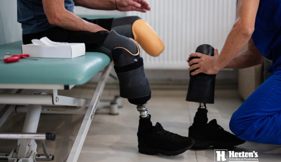 prosthetic fitting process